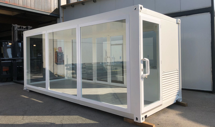 Trasformazione container ad uso ufficio